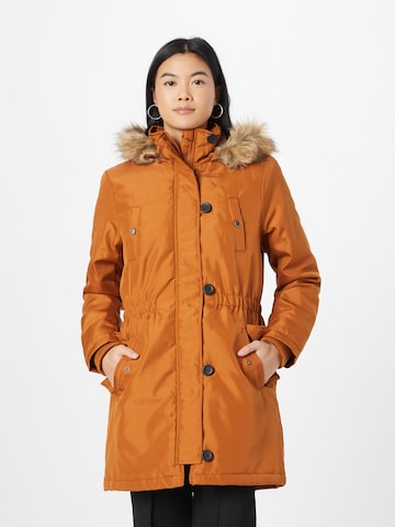 ABOUT YOU Tussenparka 'Fanny' in Oranje: voorkant