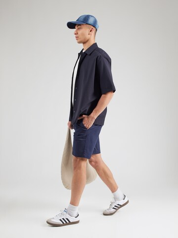 JACK & JONES Loose fit Chino trousers 'JPSTJAIDEN' in Blue