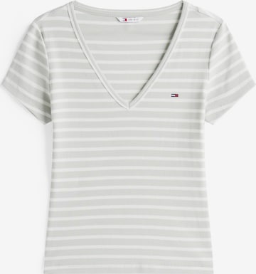 Maglietta 'Essential' di Tommy Jeans in verde: frontale
