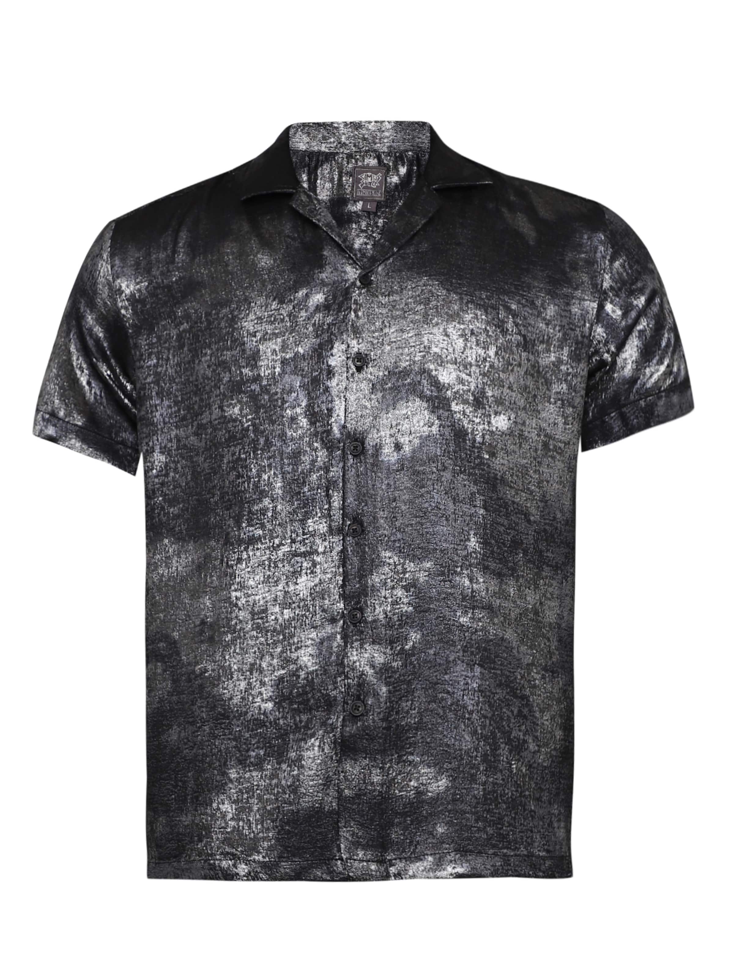 Comfort fit Camicia 'Tallulah' di Campus Sutra in nero: frontale