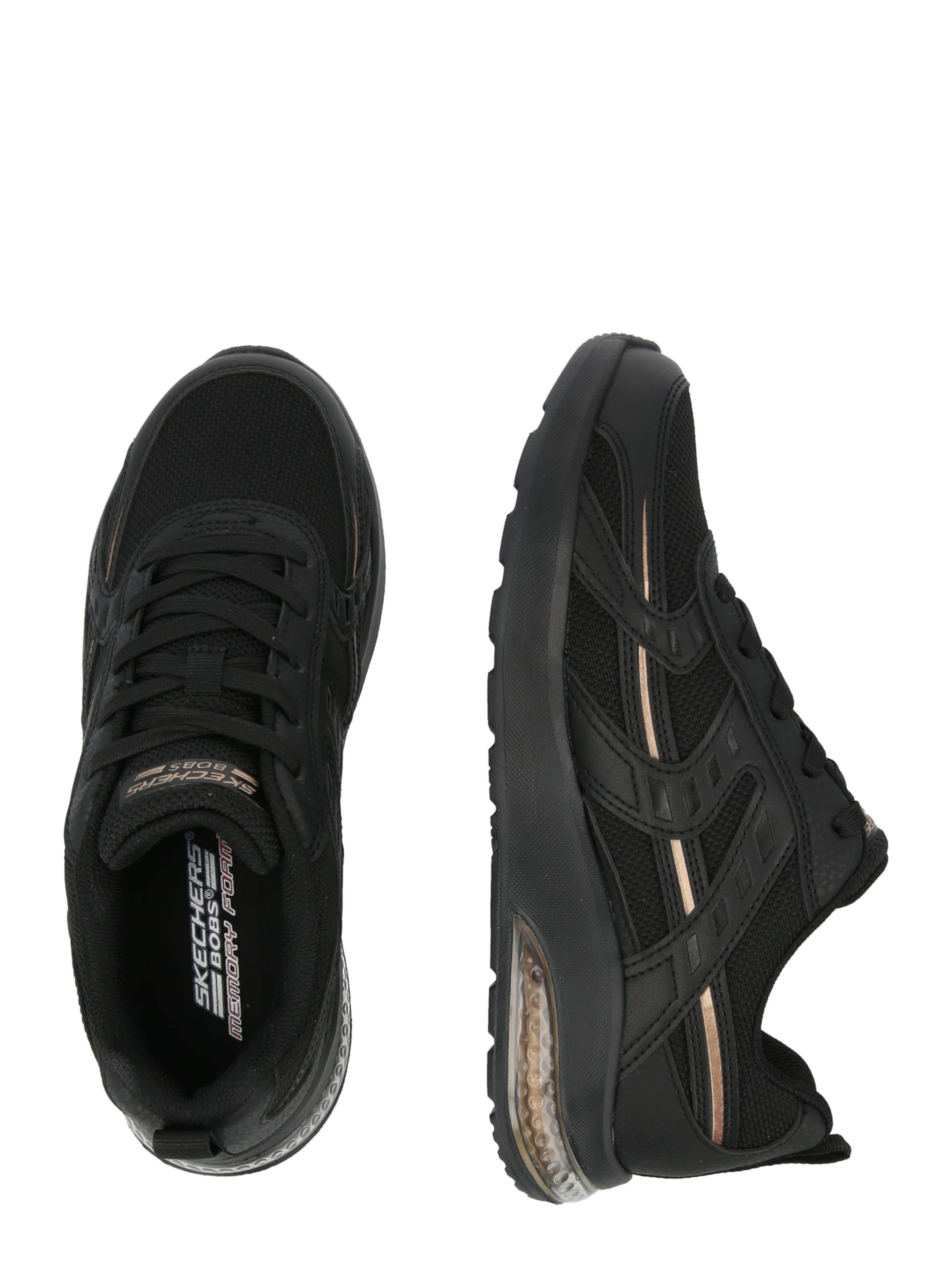 SKECHERS Sneaker 'BOBS VISION AIR - TIERED VISI' in Schwarz