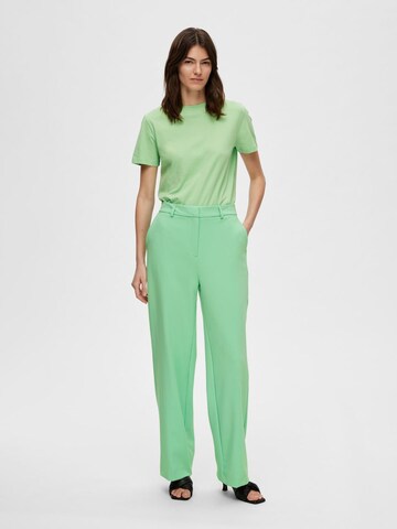 SELECTED Regular Broek 'SLFNew Myla' in Groen