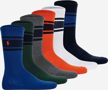 Chaussettes Polo Ralph Lauren en bleu : devant