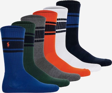 Chaussettes Polo Ralph Lauren en bleu : devant