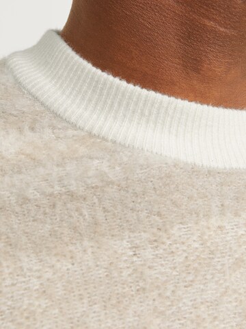 JACK & JONES Pullover 'JORRidgewood' i beige
