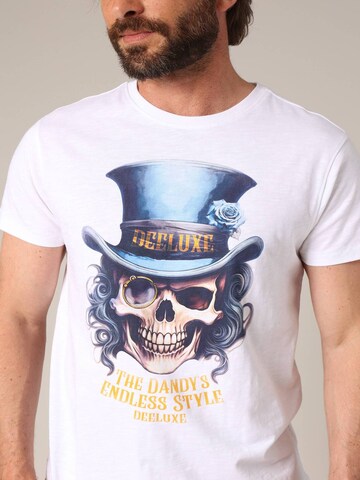 T-Shirt 'Dandy' Deeluxe en blanc