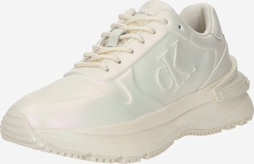 Calvin Klein Jeans Sneakers 'Chunky' in White: front