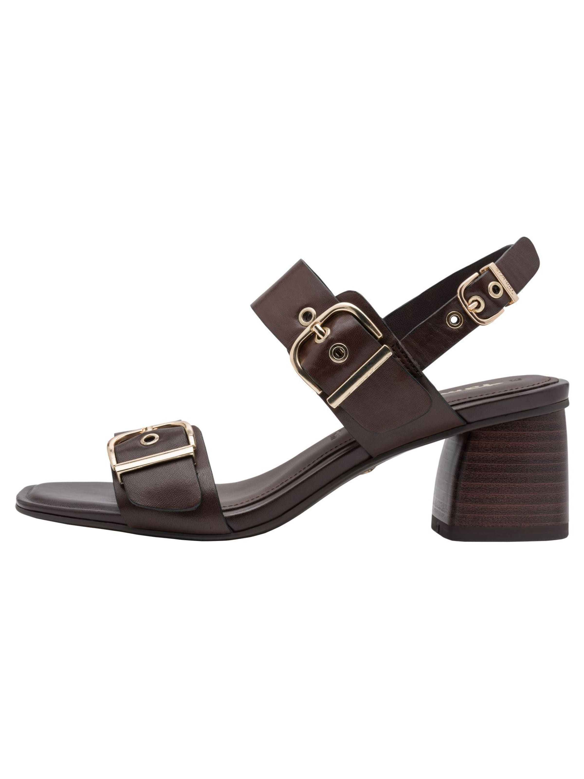 Tamaris Sandály – hnědá