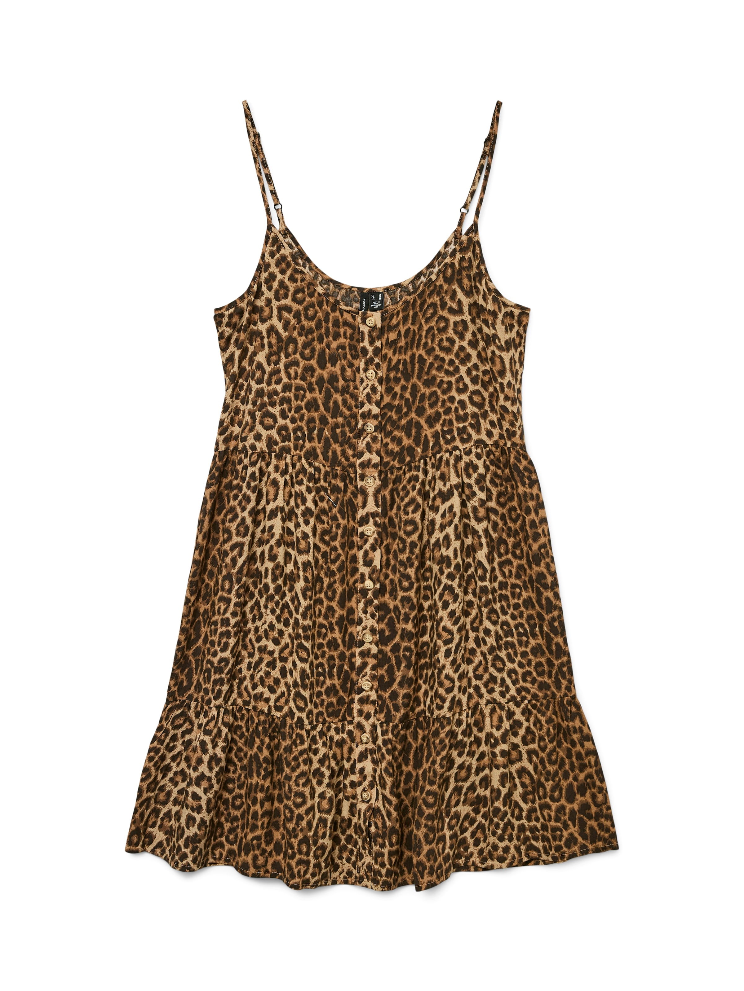 Robe &#x27;VMBUMPY&#x27; VERO MODA en marron : devant