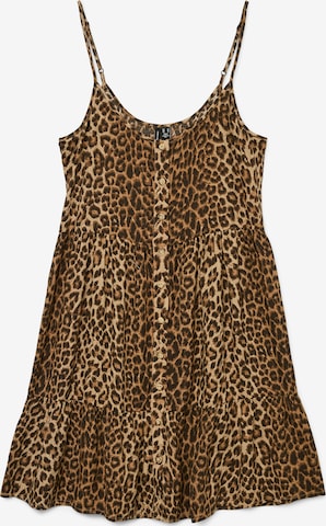 Robe 'VMBUMPY' VERO MODA en marron : devant