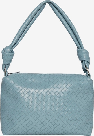 PIECES Shoulder Bag in Blue: front