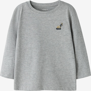 NAME IT Paita 'NMMVIMPEL' värissä harmaa: etupuoli