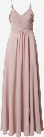 mascara Evening Dress in Pink: front