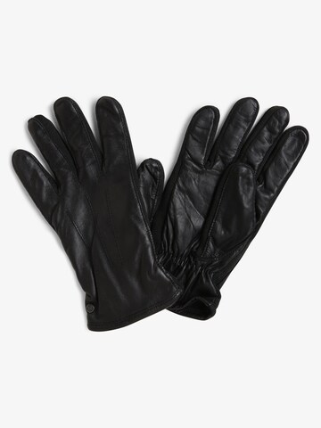 Pearlwood Full finger gloves in Black: front