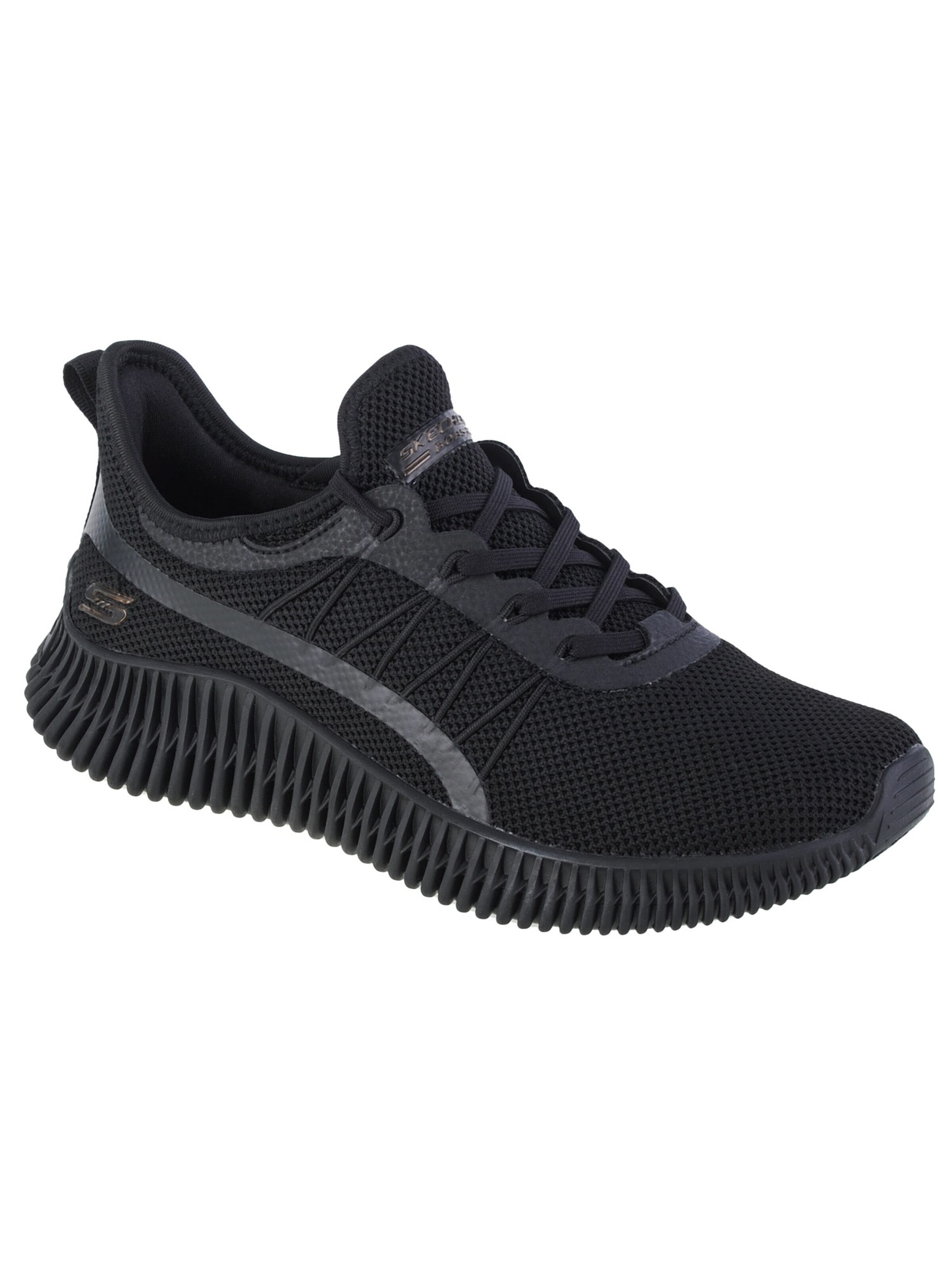 SKECHERS Sneakers laag 'Bobs Geo-New Aesthetics' in Zwart: voorkant