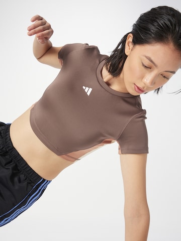 ADIDAS PERFORMANCE Performance Shirt in Brown