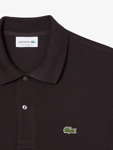 LACOSTE Shirt 'Classic Fit' in Brown