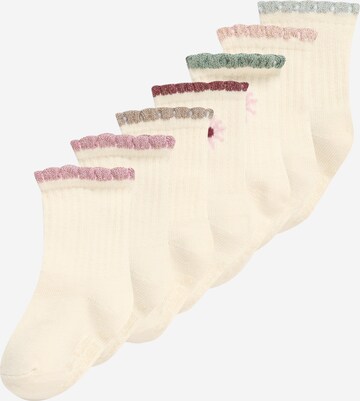 Chaussettes Carter's en beige : devant