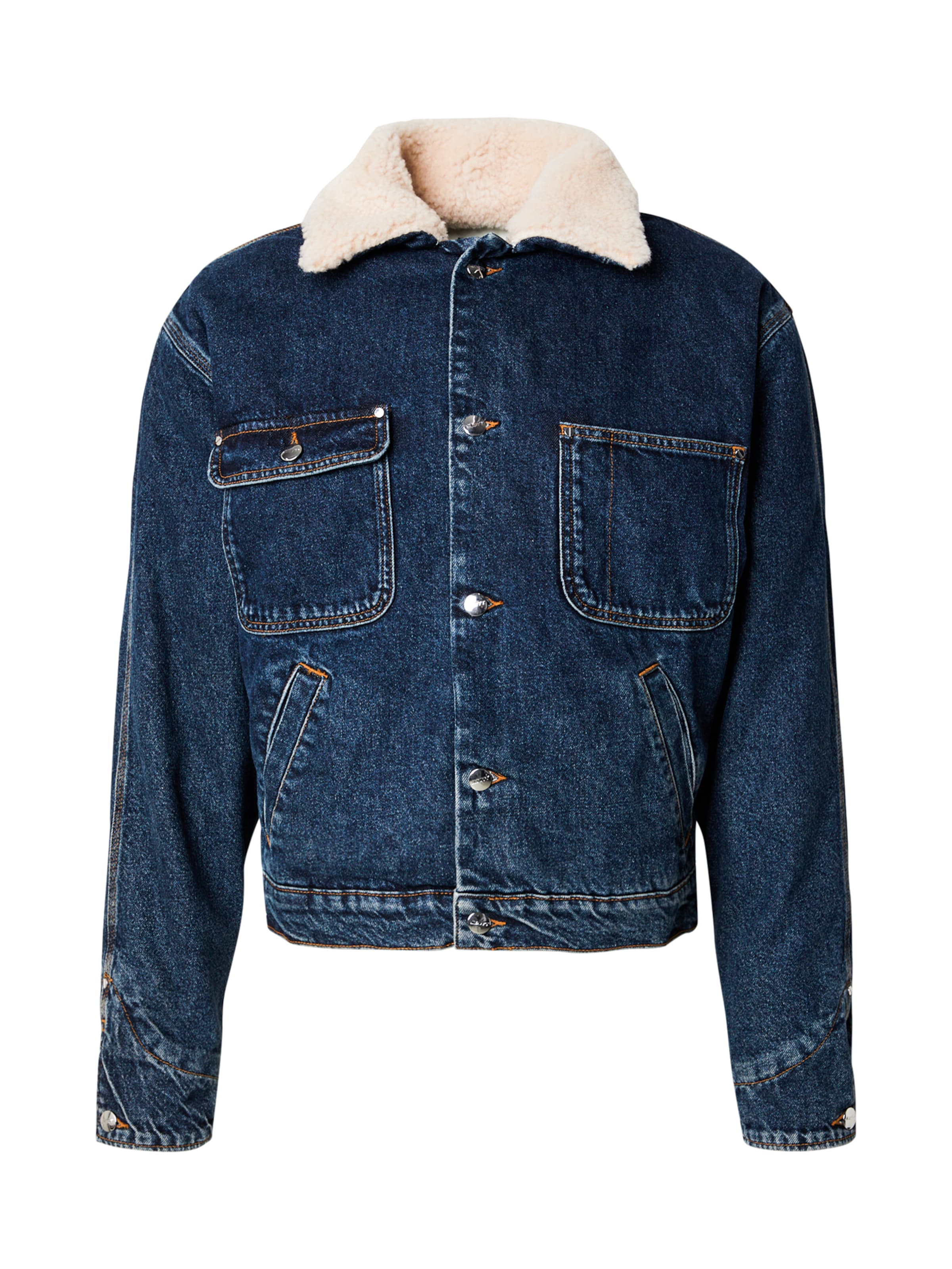 MOUTY Overgangsjakke 'HARLEM' i blå: forside