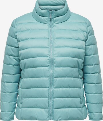 ONLY Carmakoma Übergangsjacke in Blau: predná strana