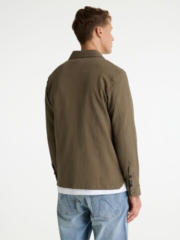 CHASIN' Regular fit Overhemd 'Axel Structure' in Bruin