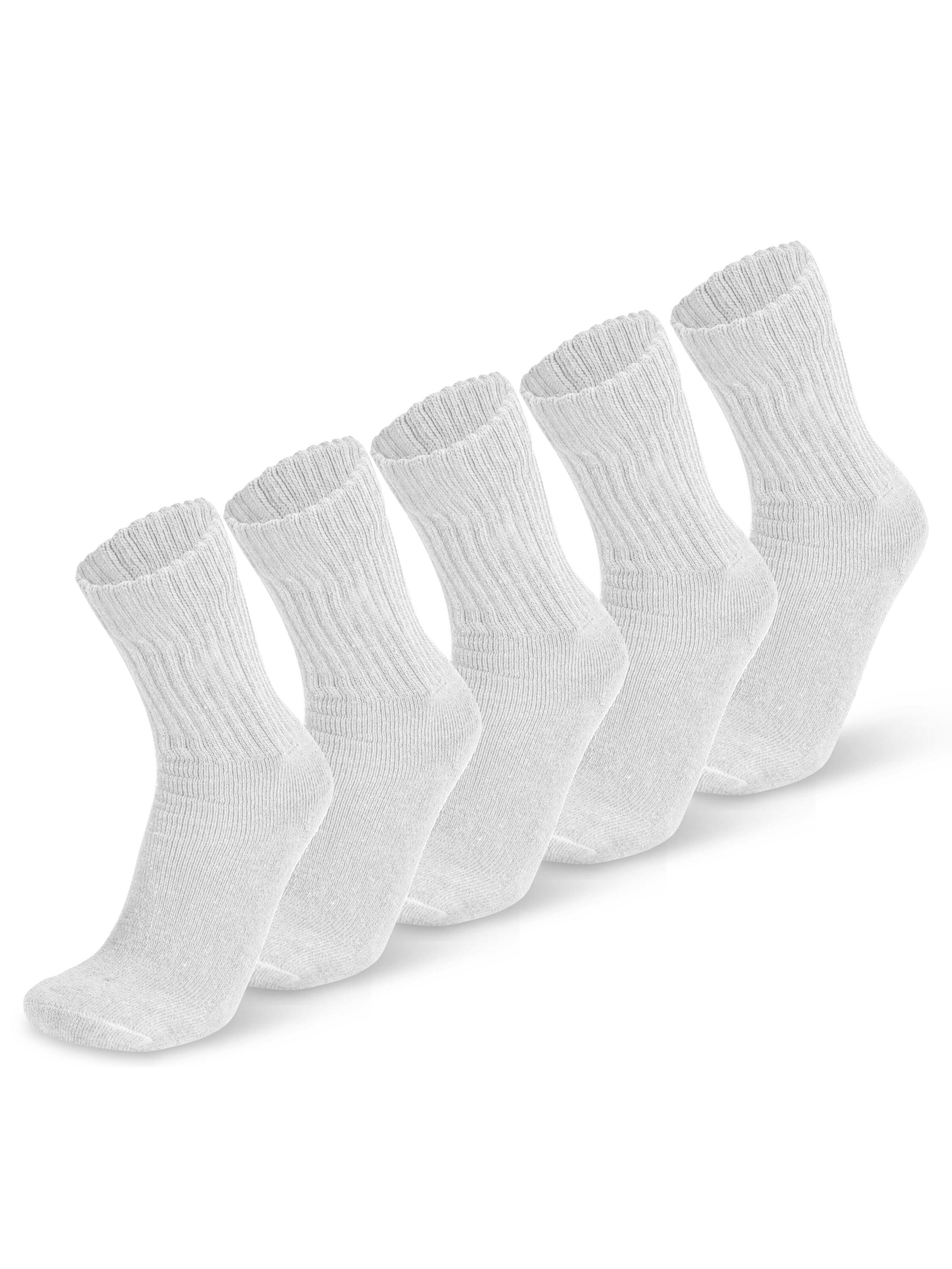 Chaussettes de sport 'Extrem ' normani en blanc : devant