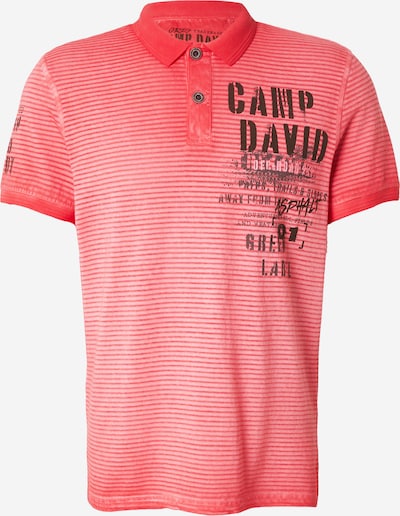 CAMP DAVID Majica veličine L u crvena / lubenica roza / crna / prljavo bijela, Pregled proizvoda