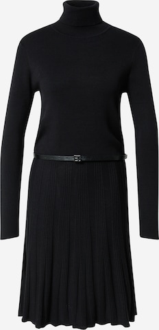 ESPRIT Knitted dress in Black: front