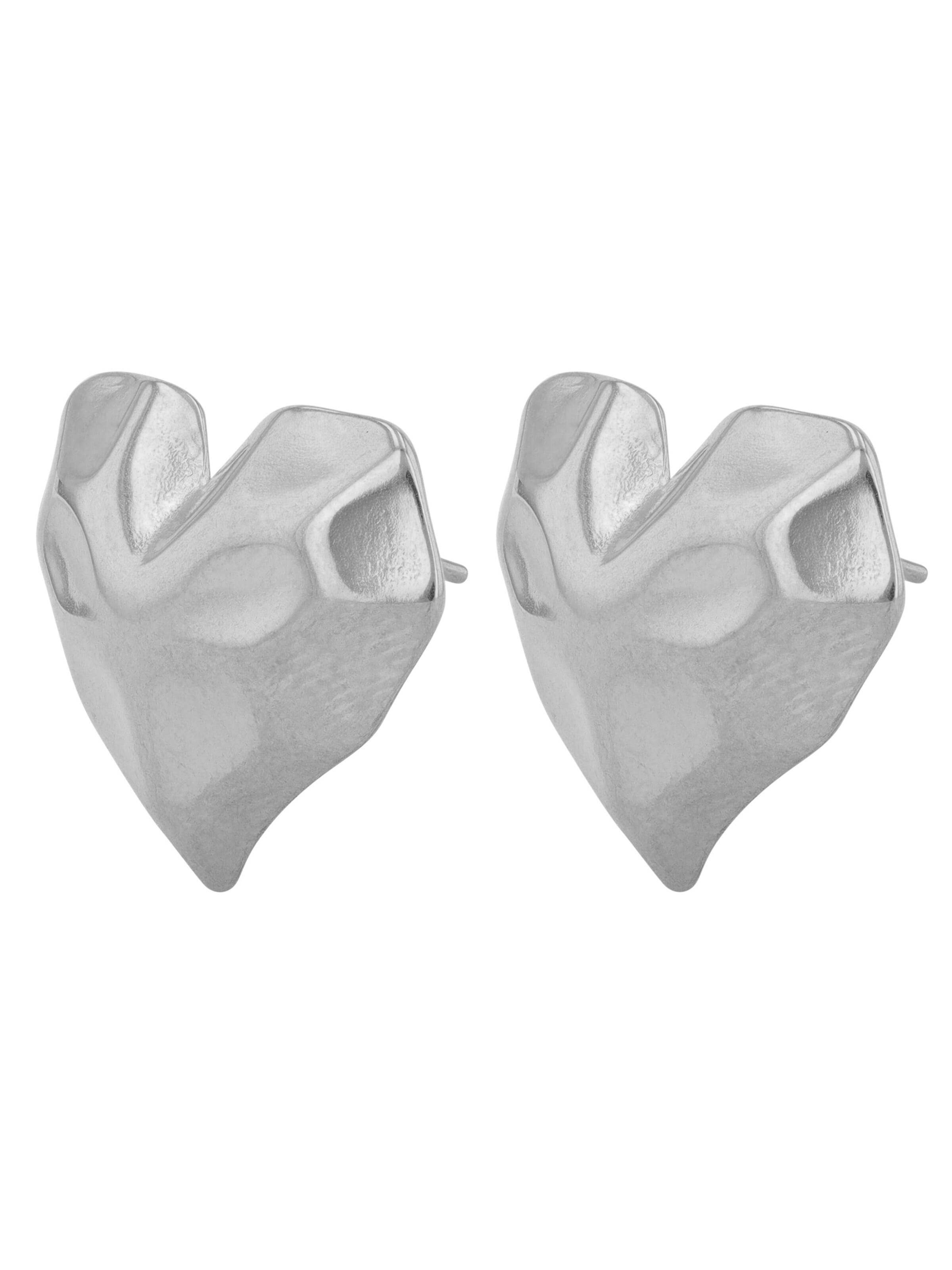 Akzent Earrings 'wasserfest' in Silver