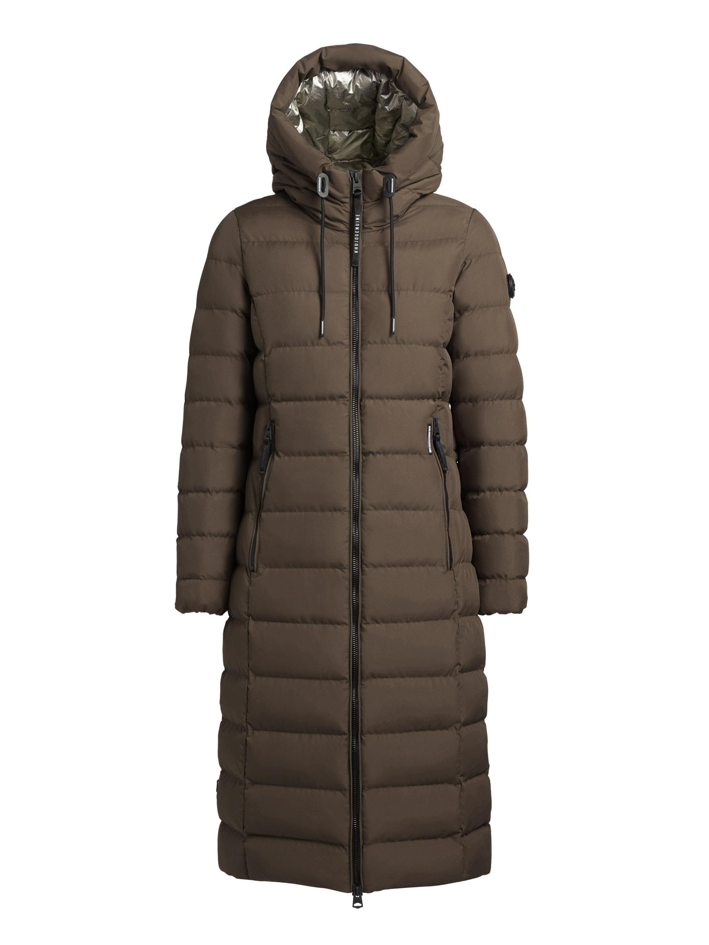 khujo Winter Coat 'Simmie-YM' in Green: front