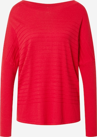 ESPRIT Sweter w kolorze czerwony: przód
