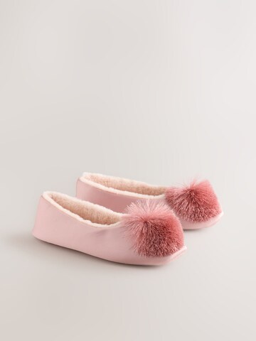 Next - Zapatillas de casa en rosa