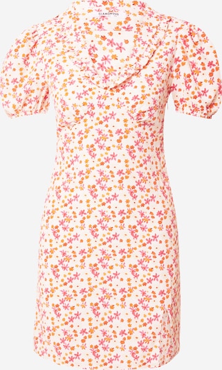 GLAMOROUS Kleid in orange / pink / weiß, Produktansicht