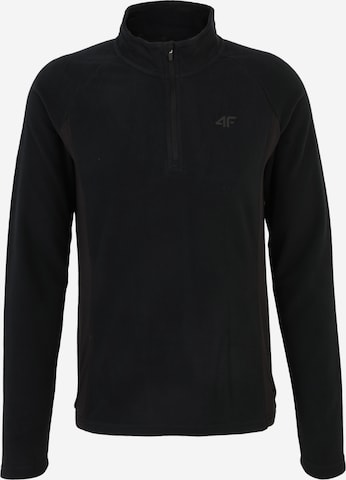 Pull-over de sport 4F en noir : devant