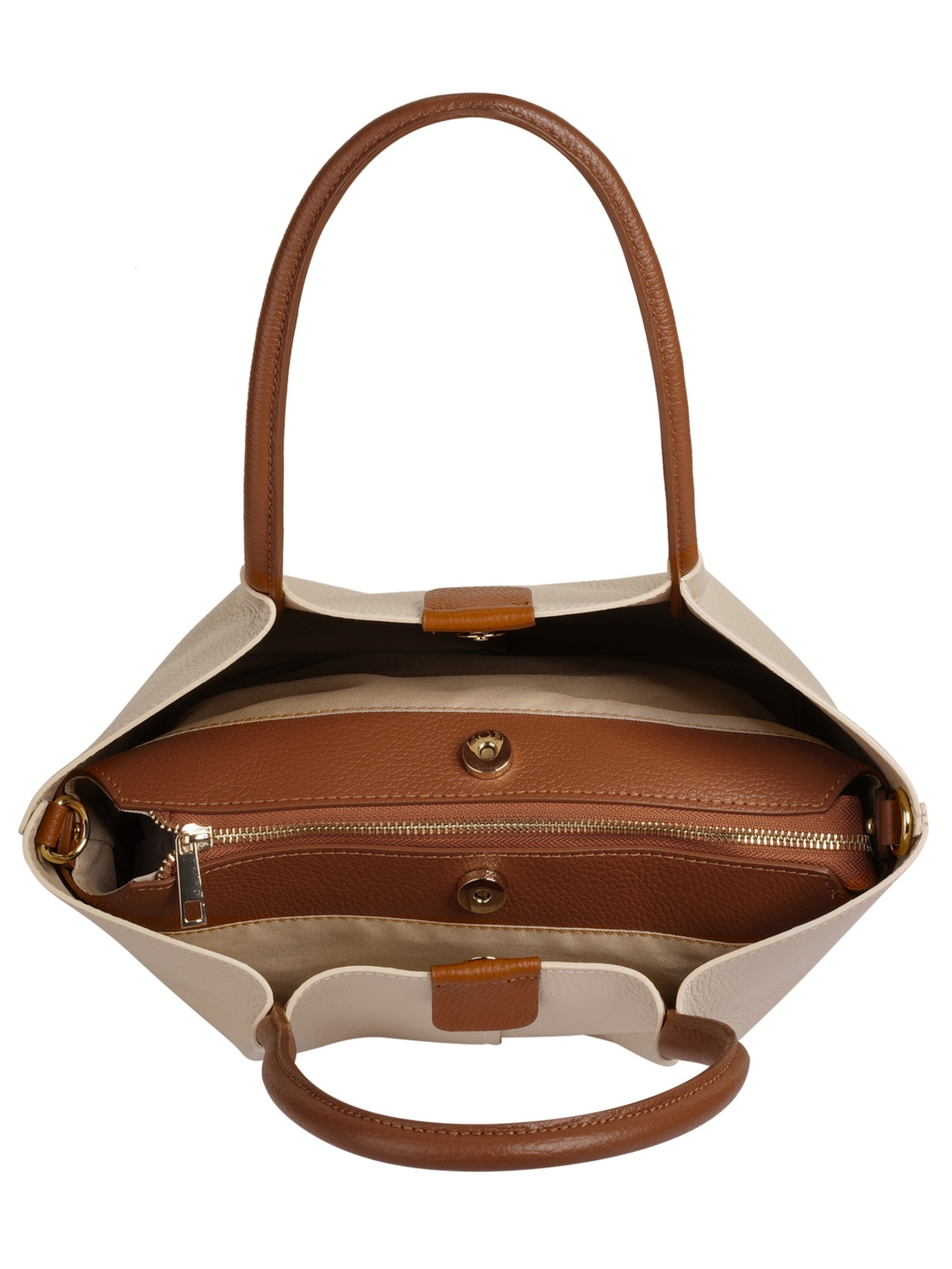 Samantha Look Handbag in Beige
