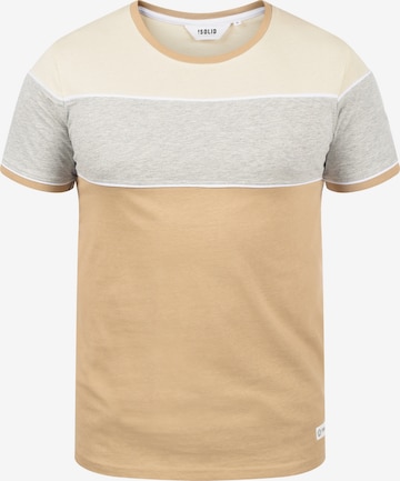 !Solid T-Shirt 'Cody' in Beige: predná strana