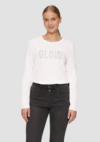 T-shirt s.Oliver en beige : devant