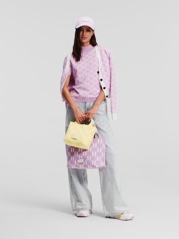 Karl Lagerfeld Пуловер в лилав