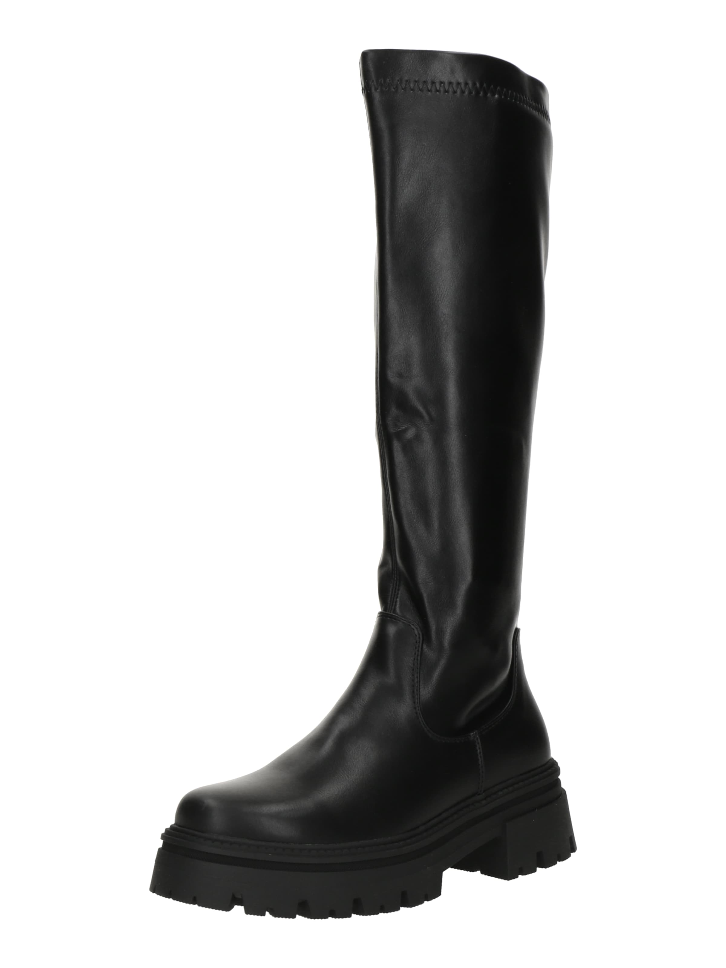 Bottes 'Mieke' ABOUT YOU en noir : devant