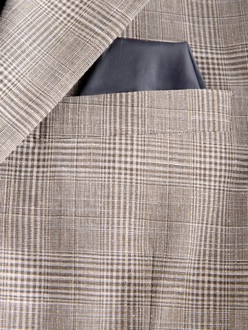 Coupe regular Veste de costume Next en beige