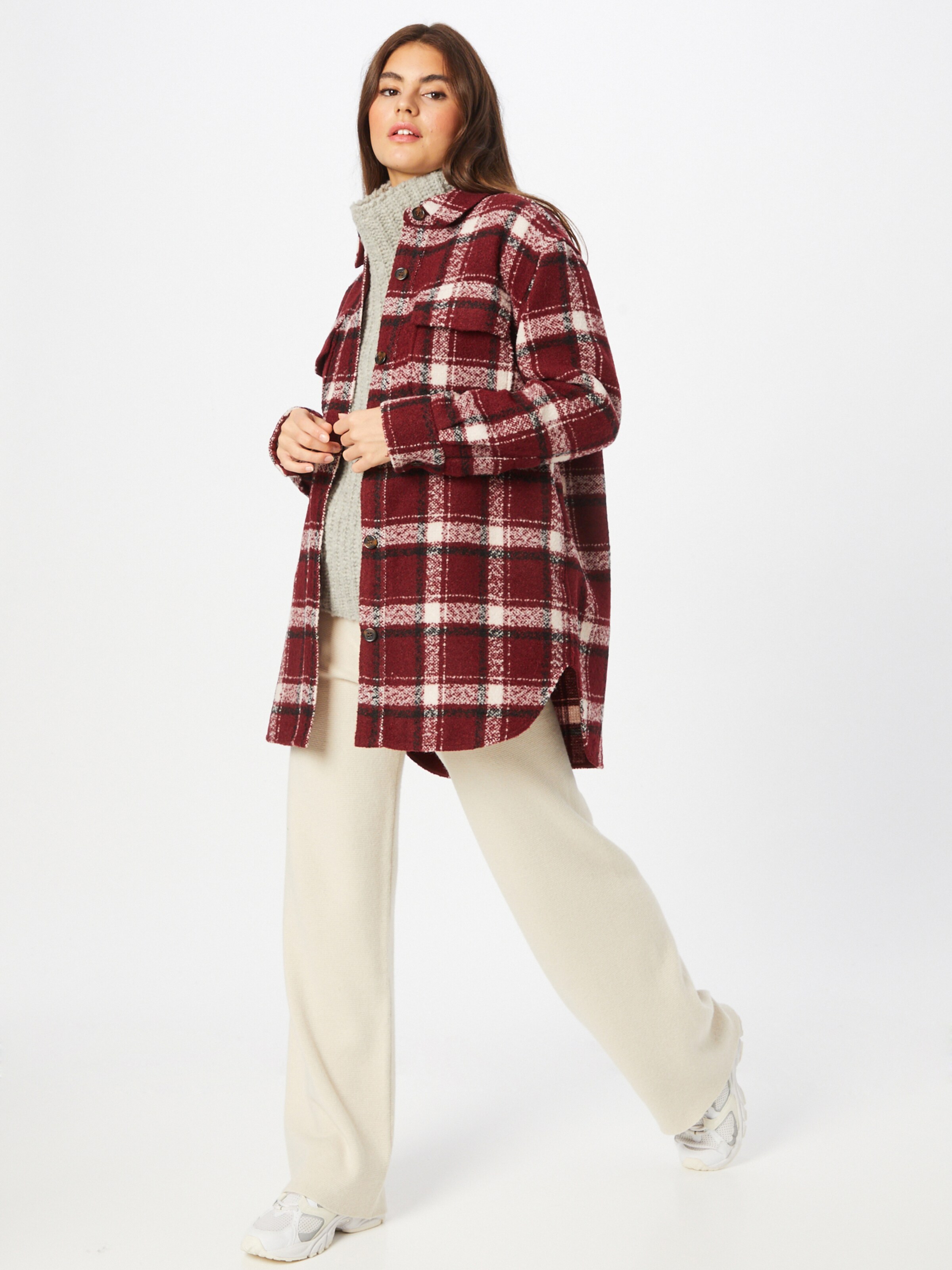 Frauen Jacken Designers Remix Jacke in Dunkelrot - FB91824 Frauen Jacken Designers Remix Jacke in Dunkelrot - FB91824