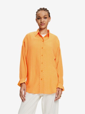 ESPRIT Blouse in Oranje: voorkant