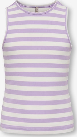 ONLY GIRLS Top 'KOGKENYA' in Lila: voorkant