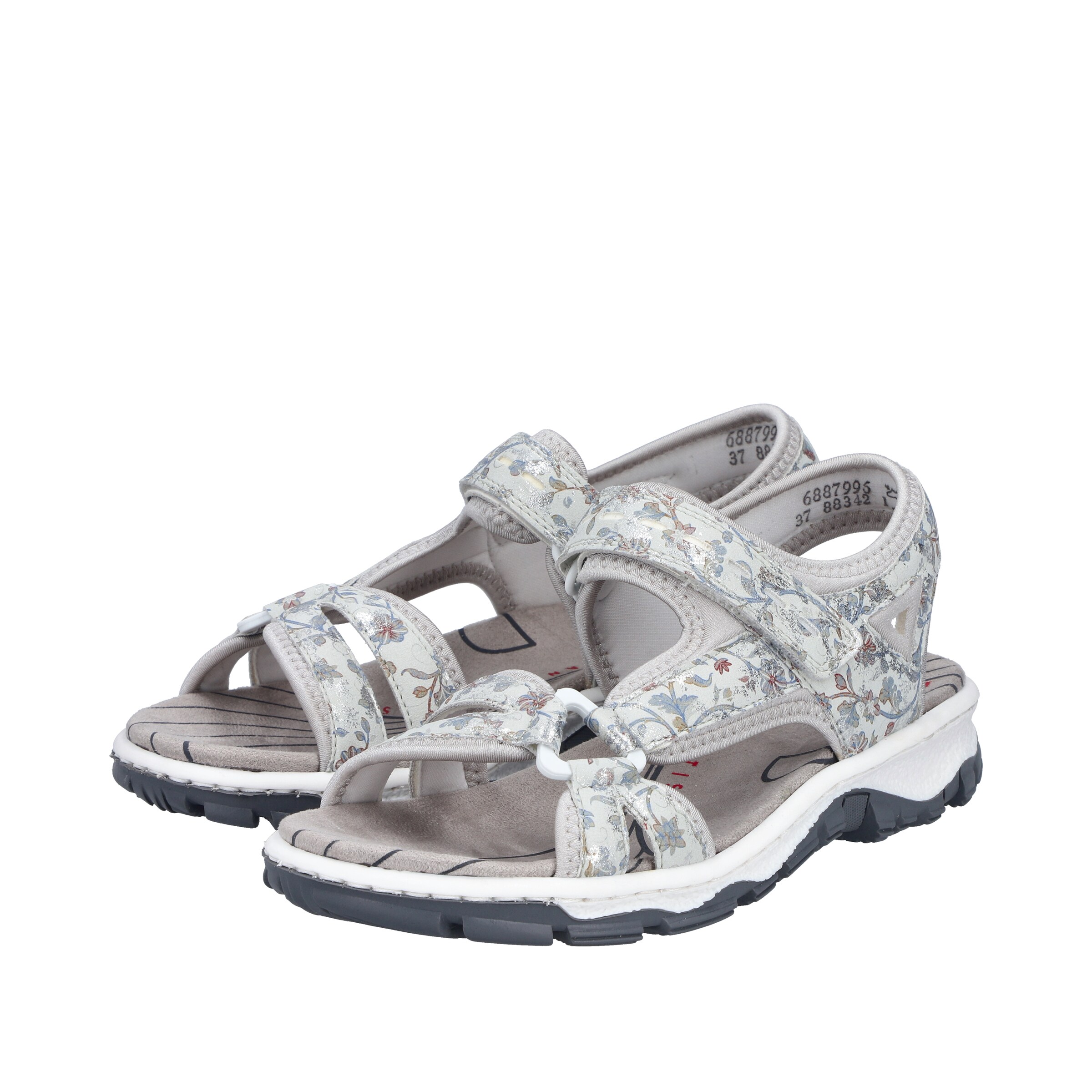 Sandales de randonnée Rieker en mélange de couleurs