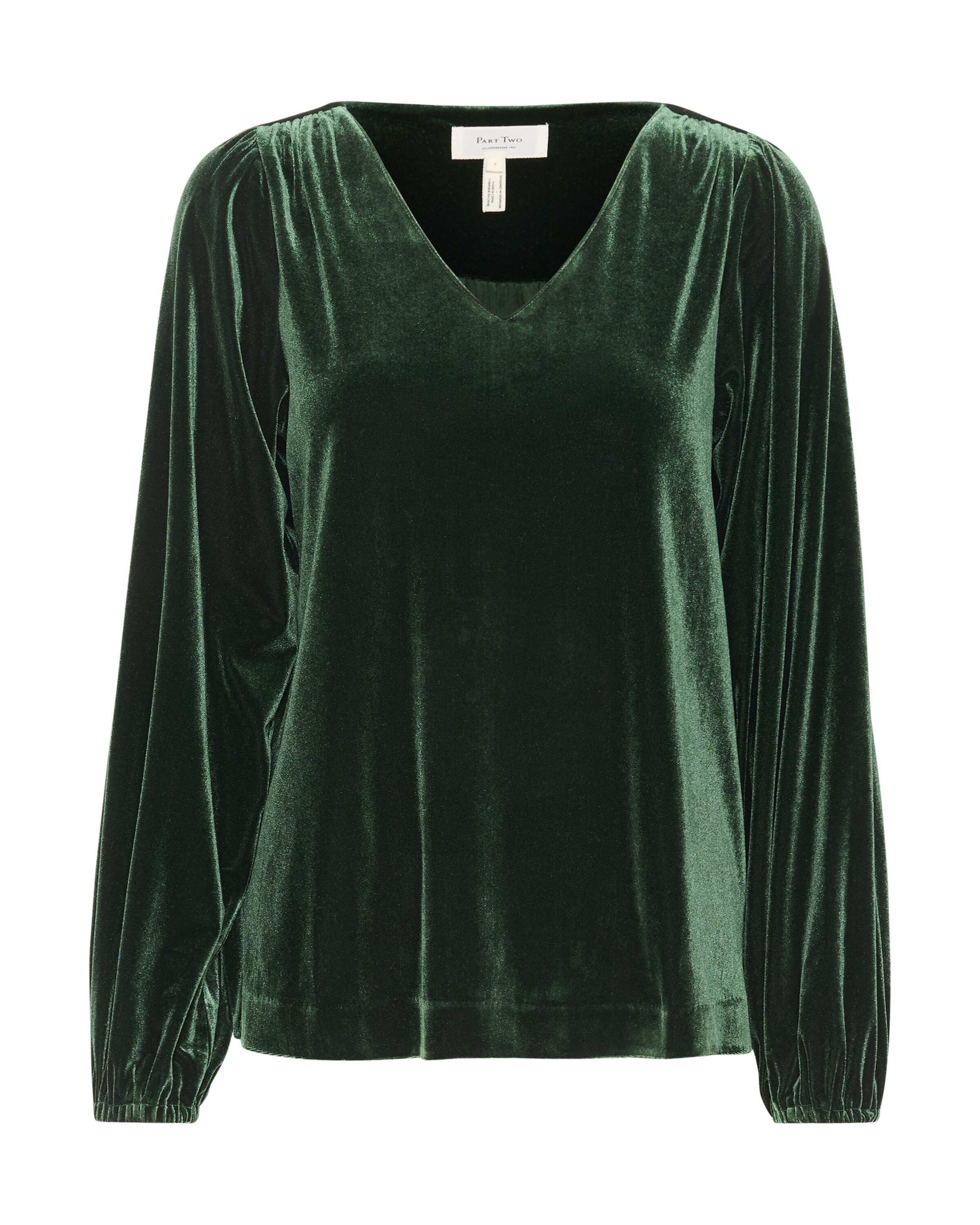 Part Two Shirts 'Madis' i grøn: forside