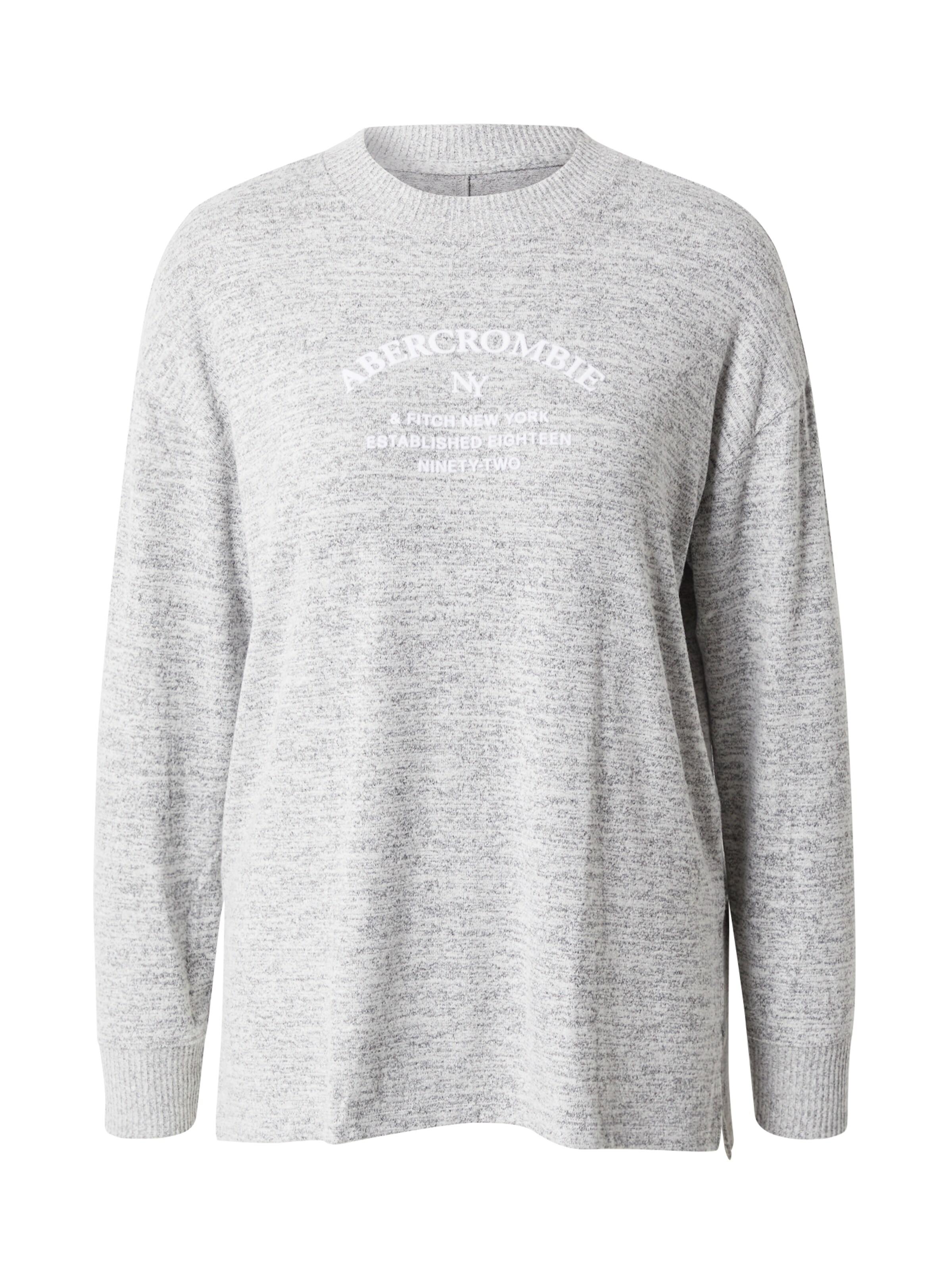 Frauen Pullover & Strick Abercrombie & Fitch Shirt in Graumeliert - WJ53893 Frauen Pullover & Strick Abercrombie & Fitch Shirt in Graumeliert - WJ53893