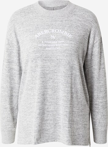 Abercrombie & Fitch Sweater in Grey: front