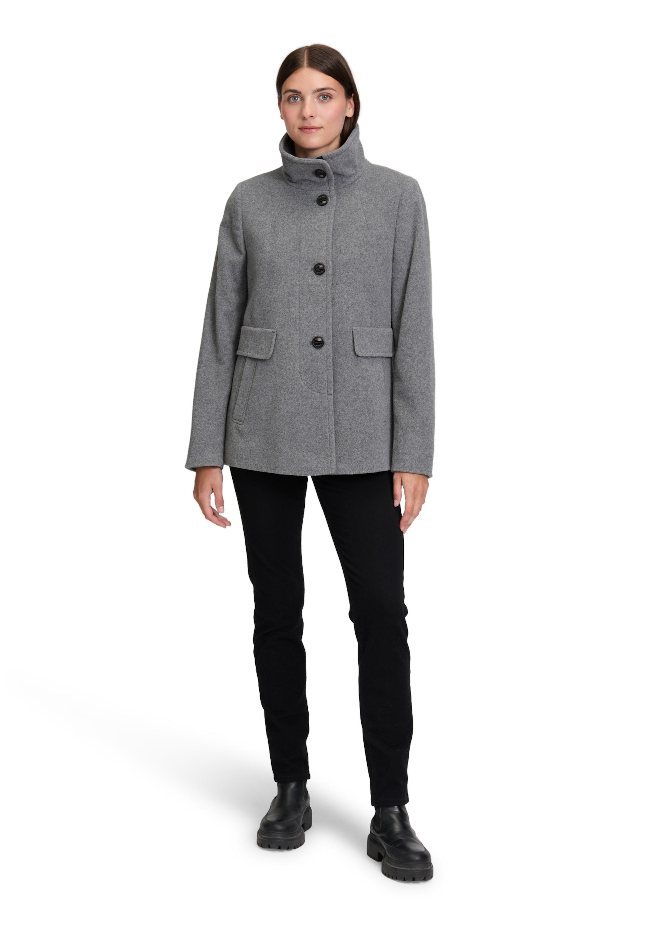 GIL BRET Übergangsmantel in Grau: Vorderseite