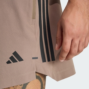 regular Pantaloni sportivi 'D4T PrimeLift' di ADIDAS PERFORMANCE in beige