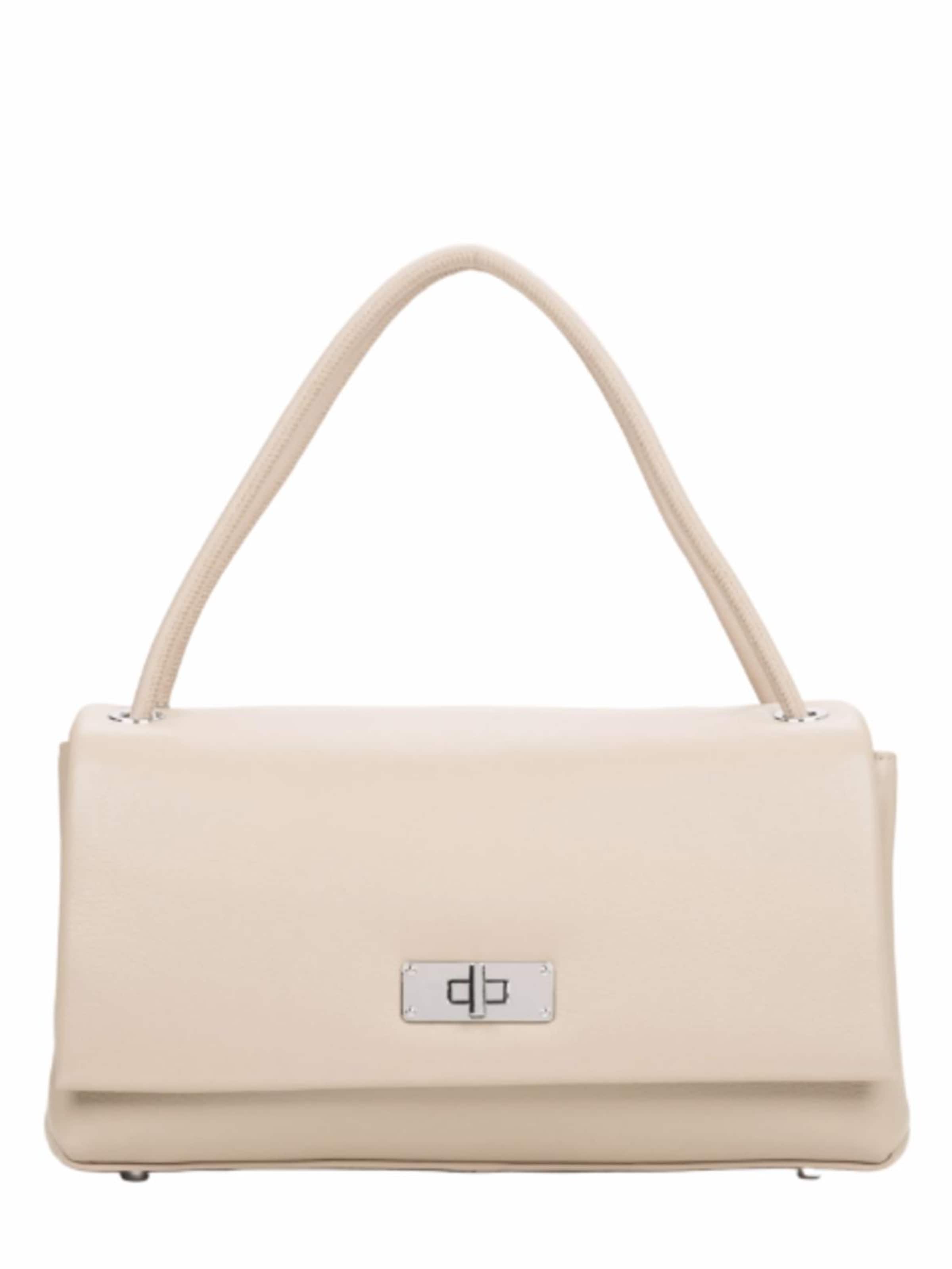 Estro Håndtaske '8067' i beige: forside